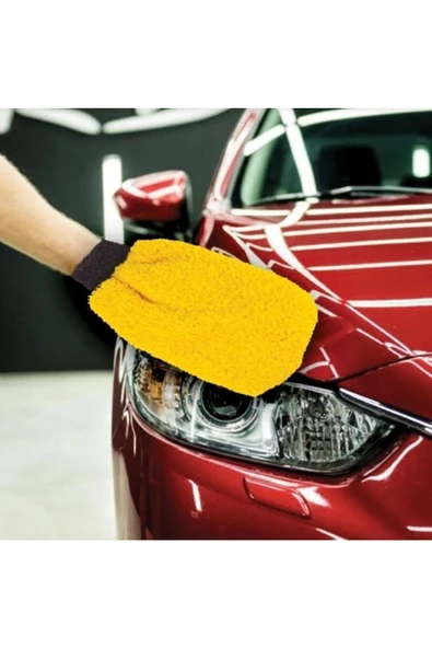 Automix Bikomponent Mikrofiber Köpürtme Ve Parlatma Eldiveni 44638 - 3