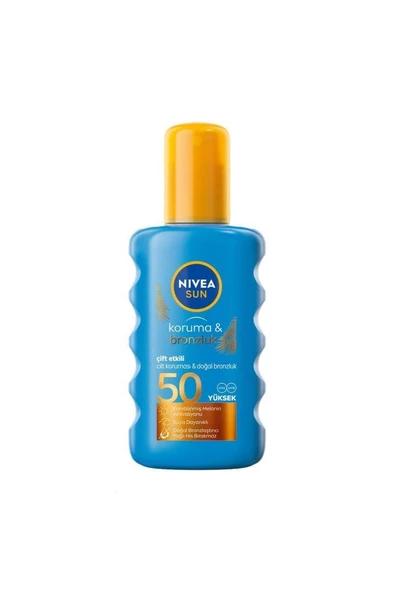 Nivea Sun Koruma&Bronzluk SPF50 Doğal Bronzluk 200 ml Güneş Koruyucu - 3