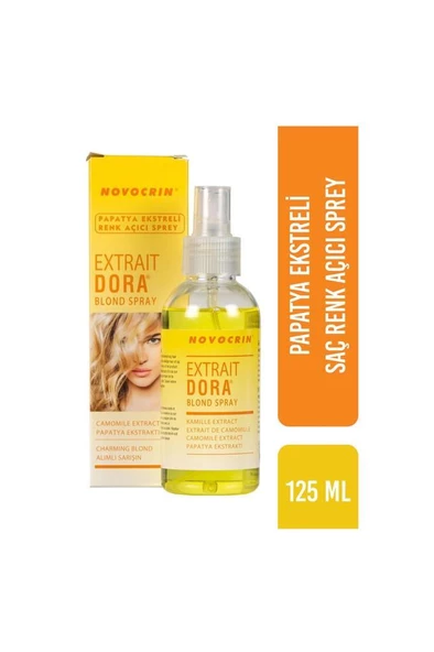 Novocrin Extrait Dora Blond Spray Saç Renk Açıcı 125 ml