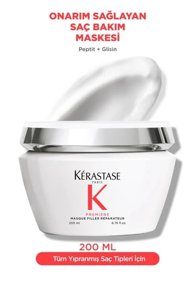 Kerastase Premiere Masque Filler Reparateur Kırılma Karşıtı Onarım Sağlayan Saç Bakım Maskesi 200 Ml - 3