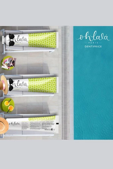 Ohlala Pistachio Mint 75 ml+Cinnamon Mint 15 ml+Bambu Diş Fırçası Pause Diş Bakım Set - 3