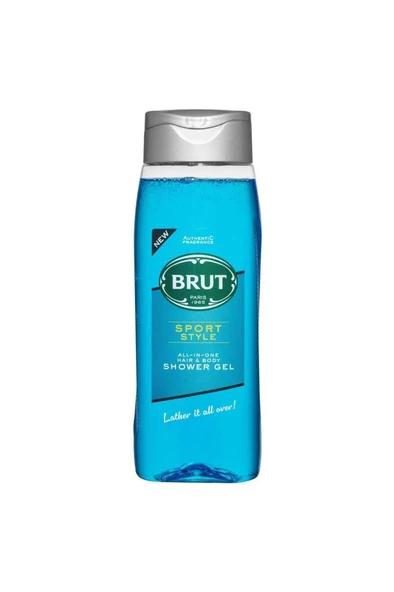 Brut Sport Style Hair&Body Shower Gel 500 ml Duş Jeli