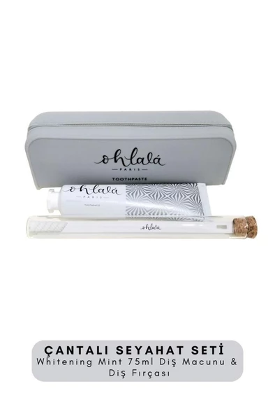 Ohlala Whitening 75 ml+Dental Luxe Diş Fırçası Diş Bakım Seyahat Seti - 3