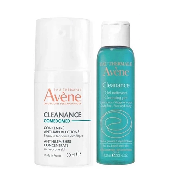 Avene Cleanance Comedomed Konsantre Bakım Kremi 30 ml + Cleansing Gel 100 ml HEDİYE ürün görseli