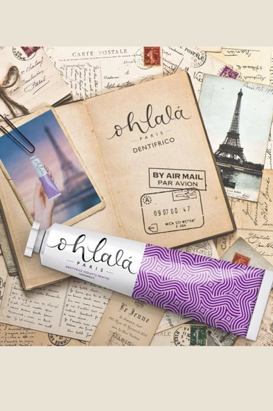 Ohlala Violet Mint Menekşe-Nane Diş Macunu 75 ml - 5