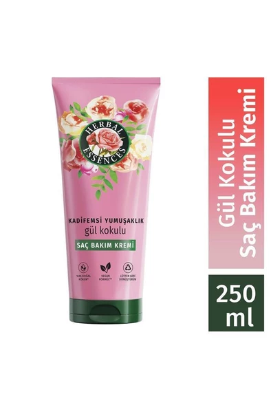 Herbal Essences Kadifemsi Yumuşaklık Gül Kokulu Saç Bakım Kremi 250 ml