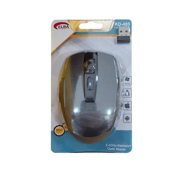 Elba KD-485 Kablosuz Mouse Siyah - 2