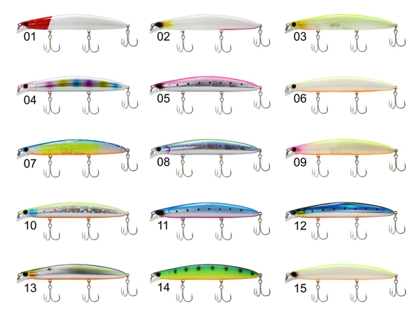 Captain 3434 Seaborn 125 mm Floating 21 gr Maket Balık  01