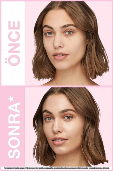 Maybelline New York Instant Perfector Glow 4 Etki 1 Arada Fondöten- 00 Fair Light - Resim 3