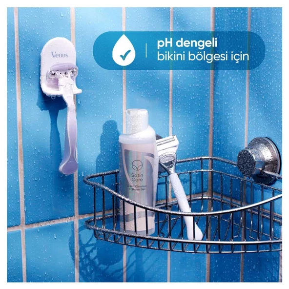 Gillette Venus Bikini Bölgesi 2'si Bir Arada Temizleyici Tıraş Jeli 190 ml - 3