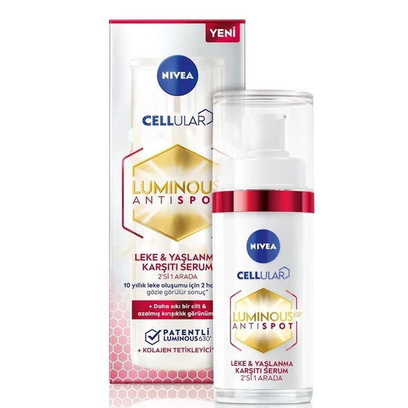 Nivea Luminious630 Antispot Leke Ve Yaşlanma Karşıtı Serum 30 ml - 2