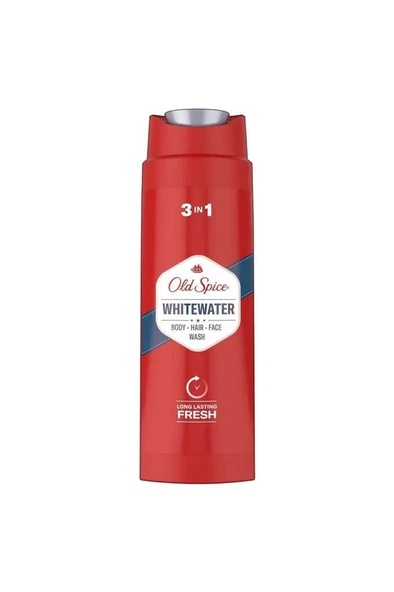 Old Spice Whitewater Erkekler Için Duş Jeli Ve Şampuan 400 ml - Resim 2