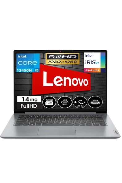 Ideapad 3 Slim Case Intel Core I?5-12450h 16gb Ram 256gb Ssd Fdos 14 Inç Full Hd 83eq000atr