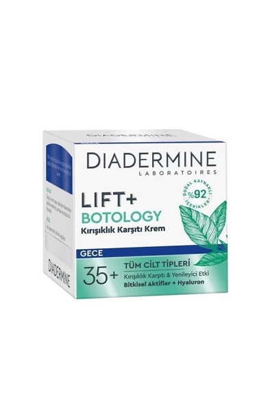 Diadermine Lift+Botology Kırışıklık Karşıtı Gece Yüz Kremi 50 ml - 2