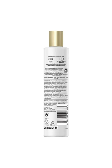 Pantene PRO-V  Bond Repair Yıpranmış Saçlar için Şampuan 250 ml - 8