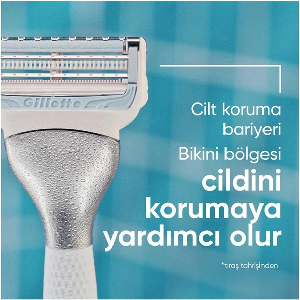 Gillette Venus Bikini Bölgesine Özel 3 Adet Yedek Başlık - 4