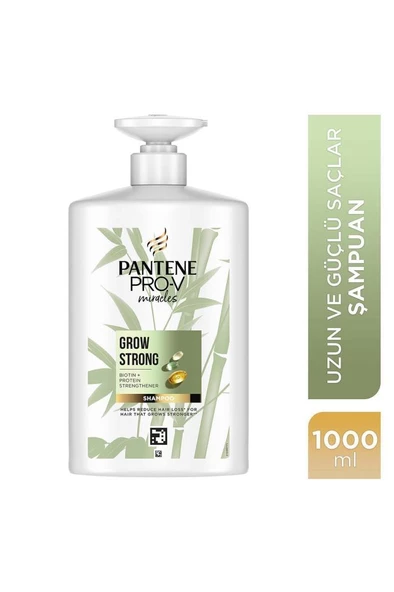 Pantene Pro V Miracles Güçlü Biyotin ve Proteinli Güçlendirici Şampuan 1 lt