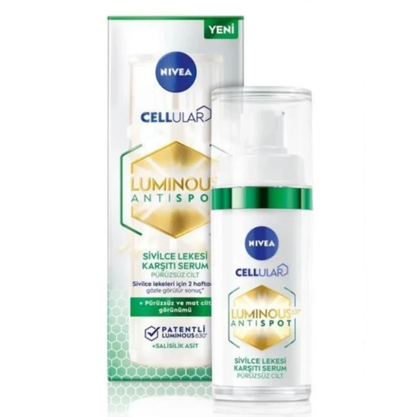 Nivea Luminious630 Antispot Sivilce Leke Karşıtı Cilt Serum 30 ml - 2