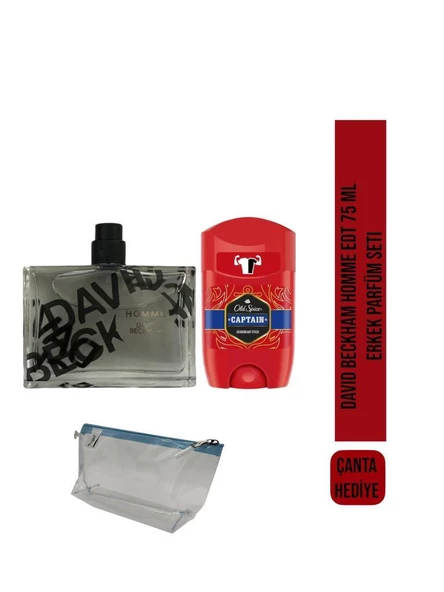 David Beckham Homme Edt 75 Ml Erkek Parfüm Seti - 1