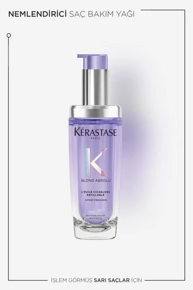 Kerastase Blond Absolu L'huile Cicagloss Sarı Saçlar Için Saç Bakım Yağı 75 ml - 2