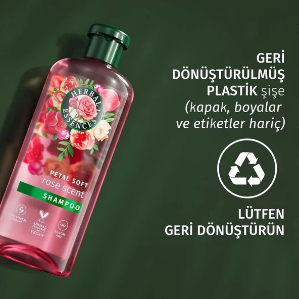 Herbal Essences Kadifemsi Yumuşaklık Gül Kokulu Şampuan 350 Ml - 5