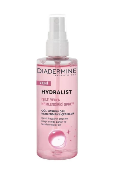 Diadermine Hydralıst Mist Glow 100 ml Yüz Nemlendirci Sprey