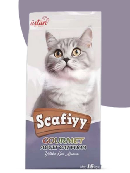 SCAFİYY GURME YETİŞKİN KEDİ MAMASI 15 KG