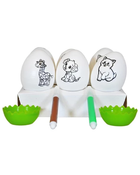 Micromax Toys Hayvanları Boyama Yumurtası 6lı - 2