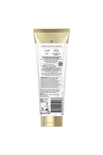 Pantene Bond Repair Yıpranmış Saçlar için Saç Bakım Kremi 160 ml - 8