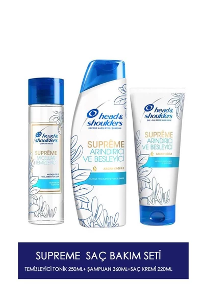 Head & Shoulders Supreme Kepek Karşıtı Saç Bakım Seti