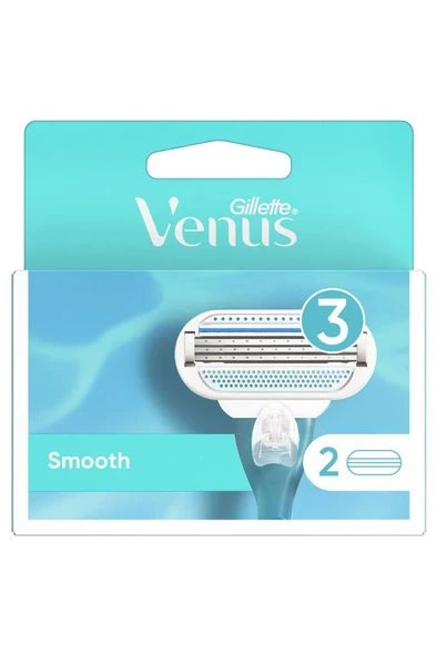 Gillette Venus Smooth Kadın Tıraş Bıçağı 2'li