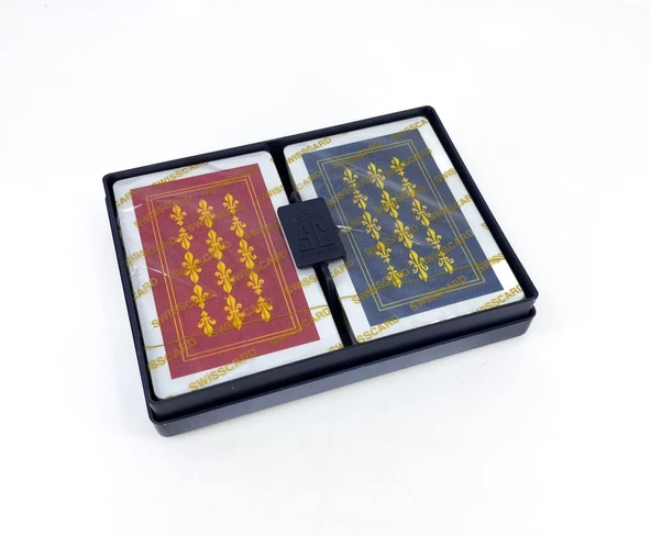 Swisscard Plastik İskambil - Oyun Kartı Destesi Model:2 - 2