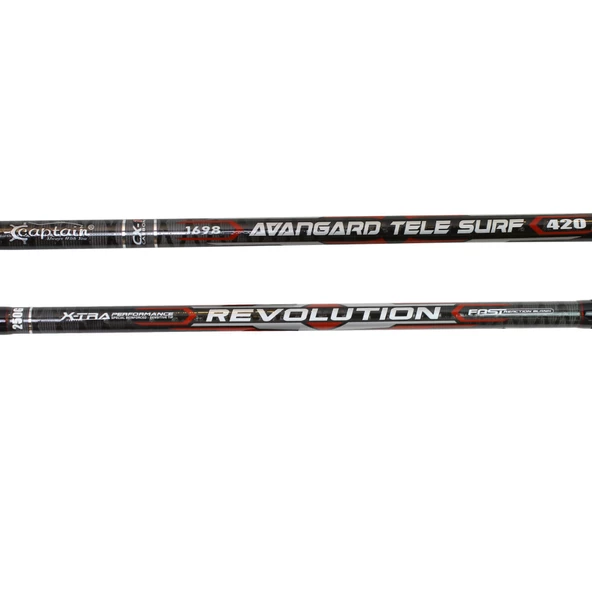 Captain 1698 Avangard 420cm Tele Surf Kamış 100-250gr  Atar - 3