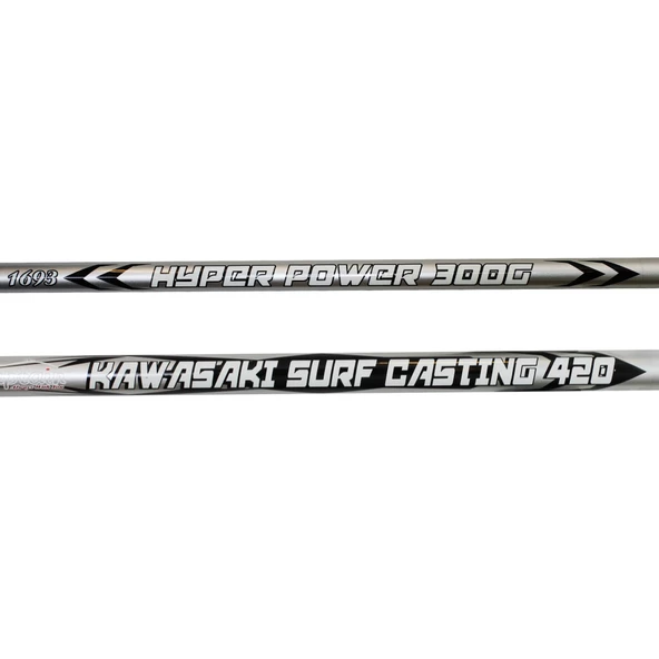 Captain 1693 Kawasaki 500cm Tele Surf Cast Kamış 300gr Atar - 3