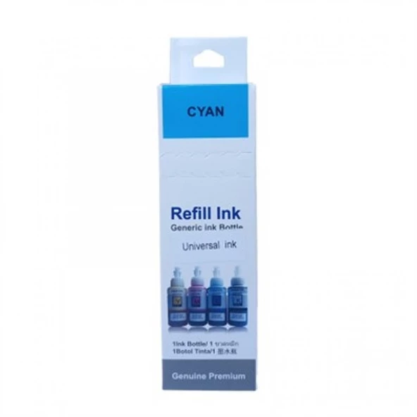 H Üniversal Mürekkep Cyan(70ML)