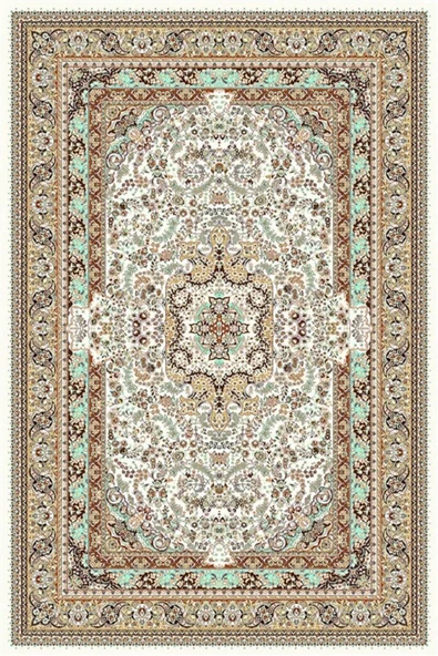 Brillant İpek Latex Kaymaz Taban Halı-DILAY HJ11746.802-(90x160)