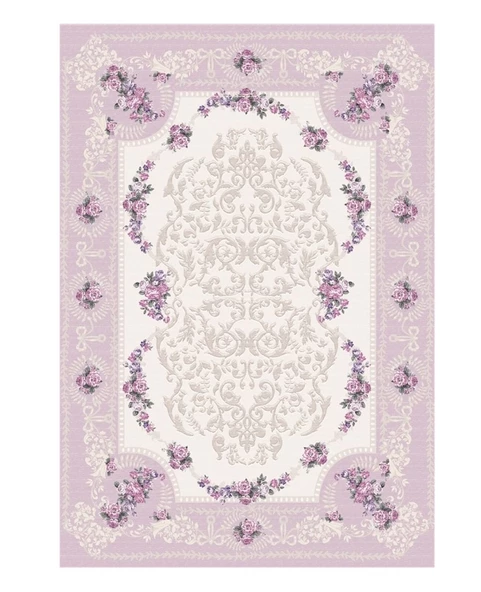 Brillant Latex Kaymaz Taban Halı-FASHİON HL11347.801-(130x190)