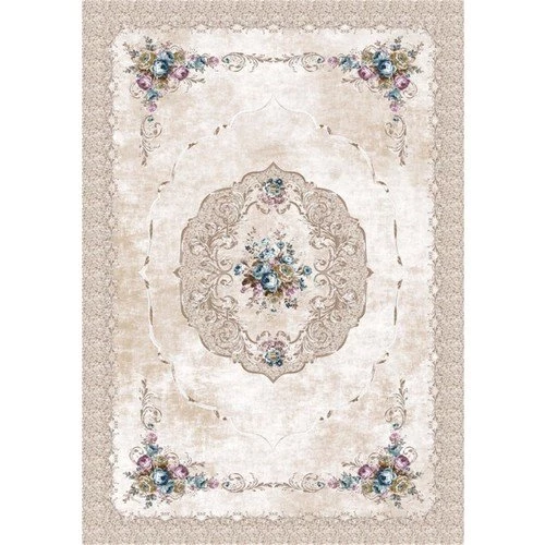 Brillant Latex Kaymaz Tabanlı Halı-MERİÇ HL11173.108-(130x190) - 2