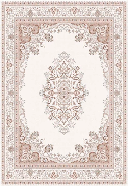 Brillant İpek Latex Kaymaz Taban Halı-EFSUN HJ11612.803-(90x160)