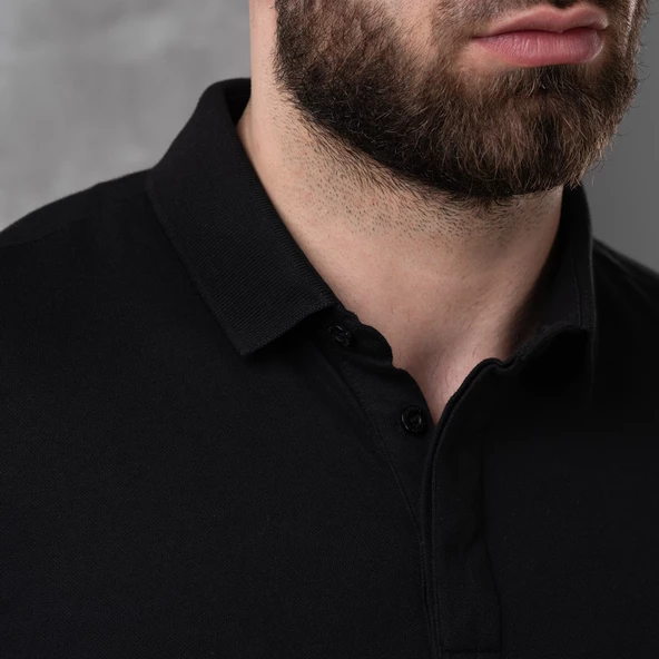 SAN&FA POLO YAKA SLİMFİT ERKEK T-SHİRT - Resim 7