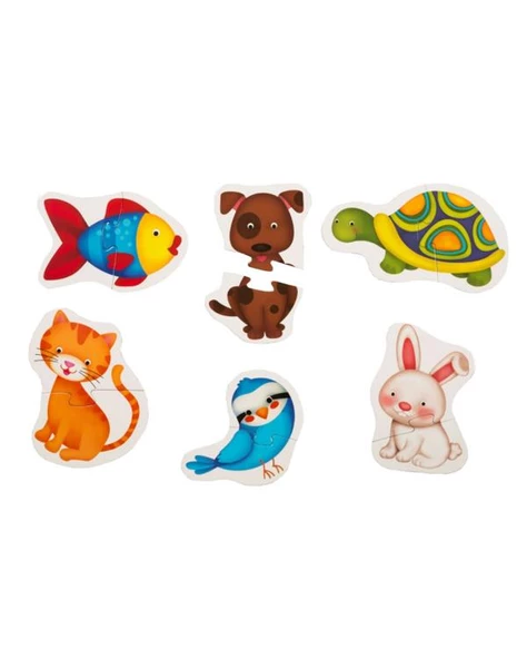 Baby Puzzle Seti 4 Adet Eolo Yayınları - 3