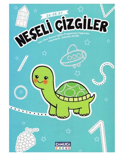 3 Yaş Neşeli Çizgiler Çamlıca Çocuk