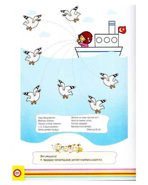 3 Yaş Neşeli Çizgiler Çamlıca Çocuk - 2