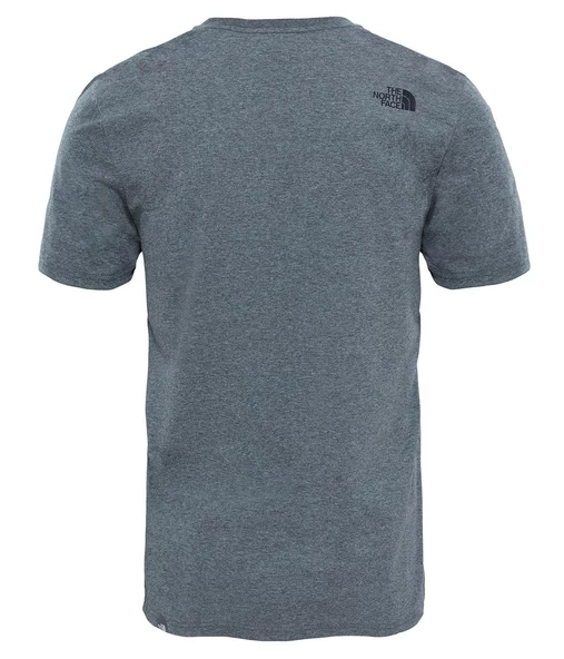 The North Face Erkek S/S Easy Tişört T92Tx3Jbv Gri - 2