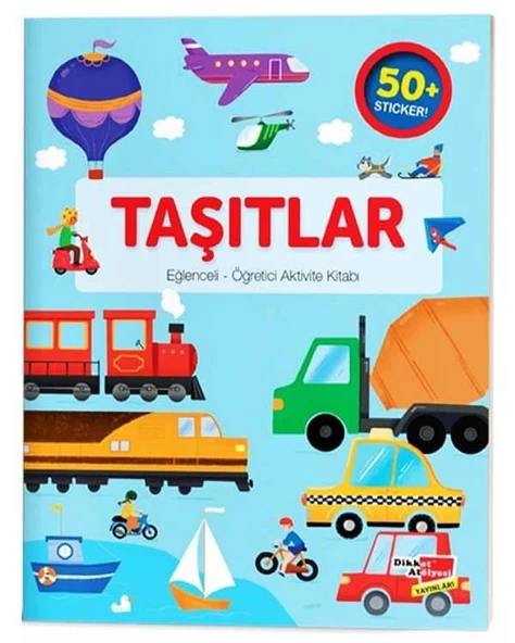 Eğlenceli Öğretici Aktivite Kitabı Taşıtlar