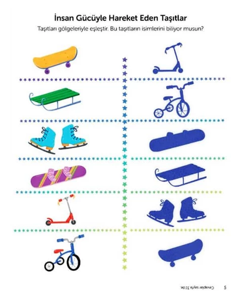Eğlenceli Öğretici Aktivite Kitabı Taşıtlar - Resim 3