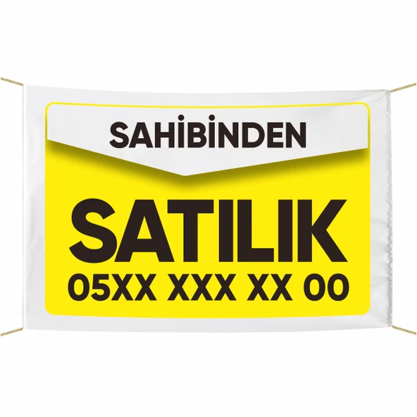 SAHİBİNDEN SATILIK Afiş -Pankart 100x150 cm