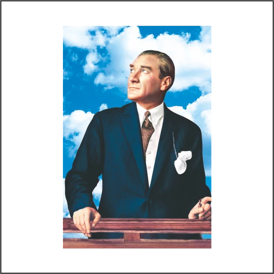 Atatürk Posteri - 2-150*225 cm - 2