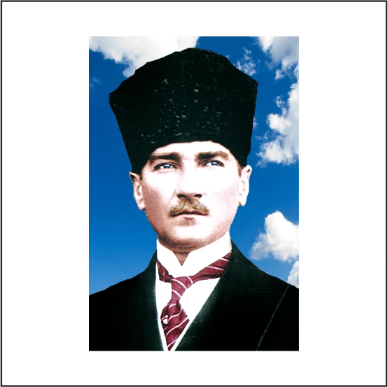 Atatürk Posteri - 4-600*900 cm - Resim 2