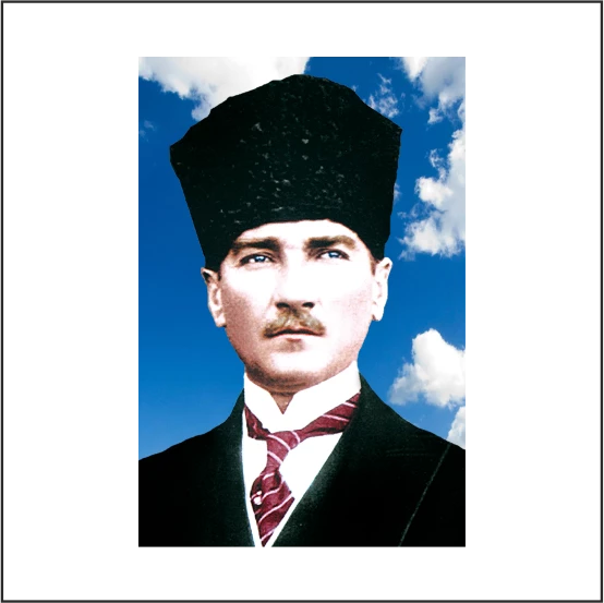 Atatürk Posteri - 4-300*450 cm - Resim 2